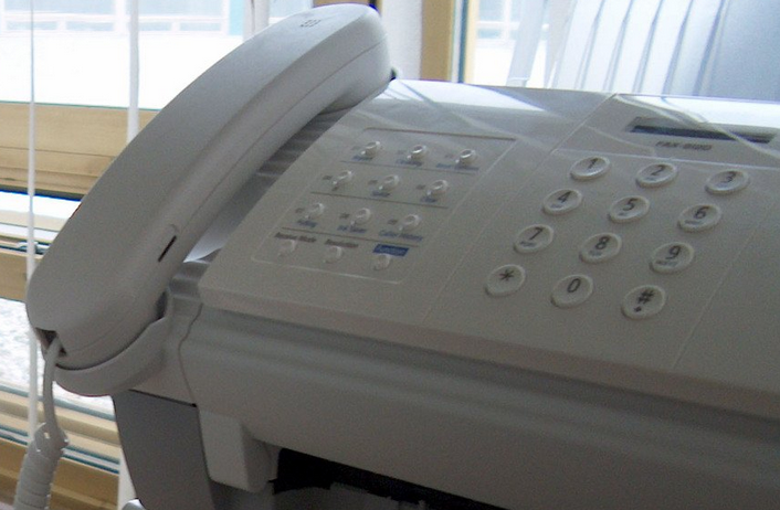 faxing machine